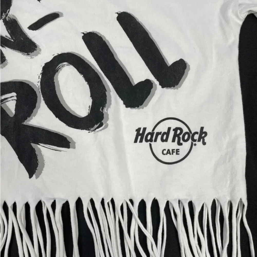 Hard Rock Cafe Women Print Short Sleeve Top Size L - Picture 3 of 7